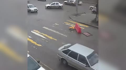 Hilarious Day In Life Of A Destroyed Russian Roadblock