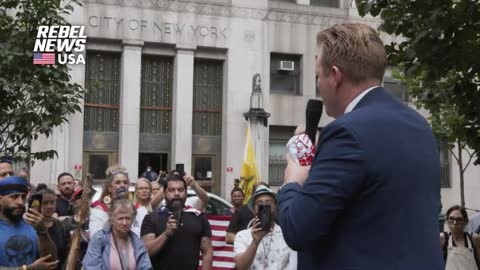 NYC parents protest vax mandates outside Health Department