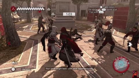 Assassin Creed Brotherhood Mission 27 Gatekeeper 100%