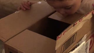 Kid Unimpressed With Christmas Gift