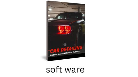 Instant Mobile Video Site Software for Car Detailing