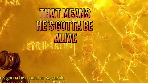 PS5 God of War Ragnarök - Kratos's retarded son Atreus making some Demonic God Prophecies