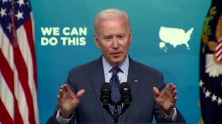 Getting vaccine is 'not a partisan act' -Biden
