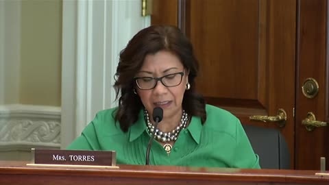 Congresswoman Norma Torres CA-35 issued a rebuking statement to J. Christian Adams during DC Hearing