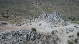 Quadcopter/Drone At The Moon Rocks