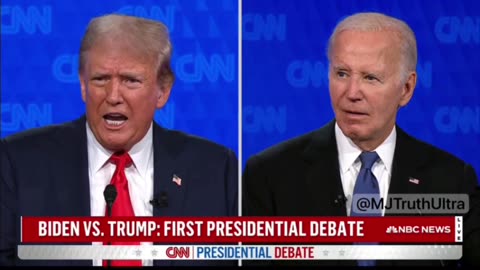 Biden says Trump slept with a pornstar when his wife was pregnant and Trump Corrects the Record