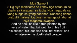 Psalms 1 Mga Salmo 1 Awit Sa Kasulatan (Cebuano) Scripture Song Bisaya Bass Mix #pinoy #ahayah