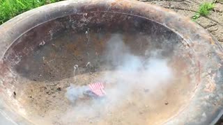 Firecracker Smoke Ring