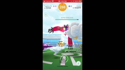 Pokemon Go - Yveltal Raiding