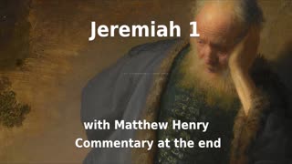 💥️ Jeremiah's Divine Calling! Jeremiah 1 with Commentary. 🌟✝️