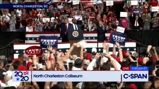 Tim Scott joins Trump and South Carolina rally
