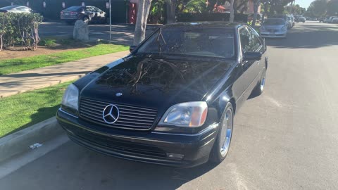 I Just Bought A Classic Mercedes W140 coupe!