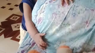 Cute baby dance with friends #short