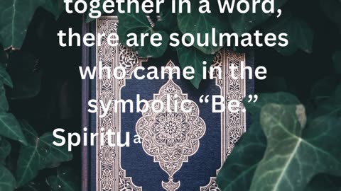 Does soulmate exist in Islam?