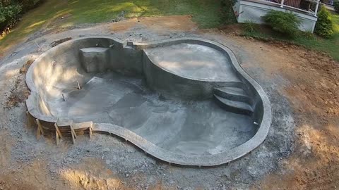 how to make an iron pool