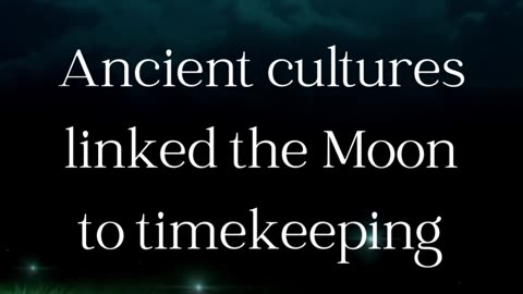 Moon timekeeping #fact #shortsvideos #shorts