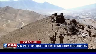 Sen. Paul: It's time to come home from Afghanistan