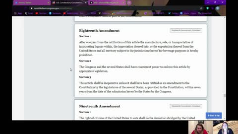 12/7/2020 - Constitutional Amendments: Part Two