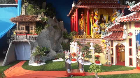 Festival in Tay Ninh - Vietnam fairy tale exhibition
