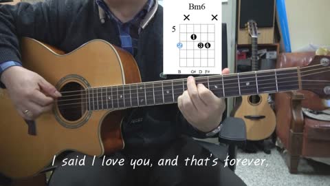 Tutorial with chord diagram - Just the way you are (Billy Joel, 1977)