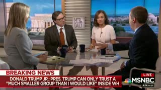 Chuck Todd asks why Don Jr. is doing TV in the middle of Mueller investigation