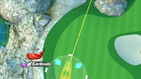 Cassis Inlets Hole 7 Par 5 Albatross CRAZY LONG BOUNCE IN!!