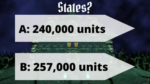 How many units did Luigi's Mansion sell during its first week on sale in the United States?