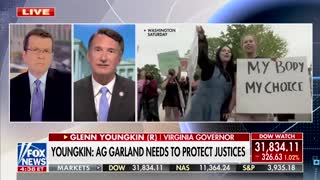 Youngkin DEMANDS The Justice Department Protect SCOTUS Judges