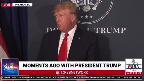 Trump was asked about "Why Putin never invaded Ukraine while he was the President"