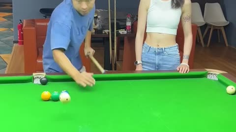 Funny billiards game