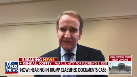 Trump classified document case hearing now