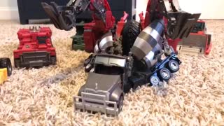 Transformers Devastator Stop Motion from Landino the Great