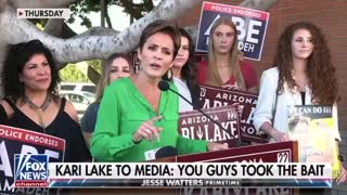 Kari Lake Calls Out Media For Fake Story