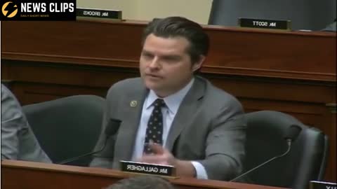 Matt Gaetz Slams Sec Def Llyod Austin.To Gen Milley