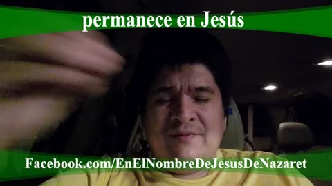 permanece en Jesus