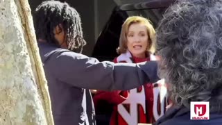 Pelosi yells at protesters outside her house: "Go back to China where your headquarters is!"