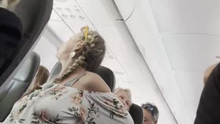 Drama As Airplane Passenger Wants To Stand