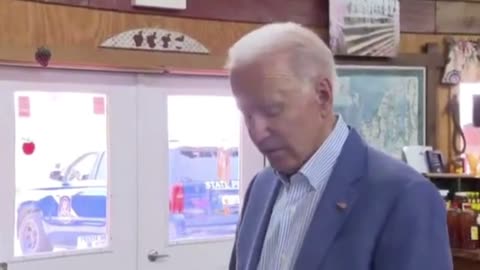 Joe Biden Has To Pull Out Notes To Answer A Question