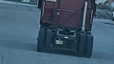 Truck With No Mudflaps
