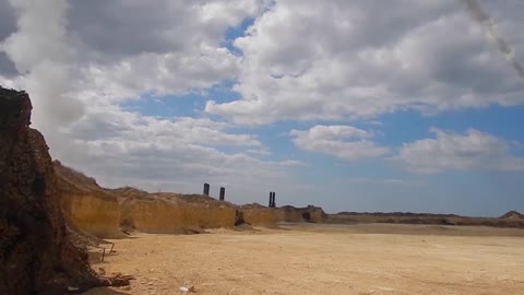 Odpálení řízených střel z bastionů, které se nacházejí na Krymu