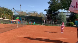 3 year old tennis training