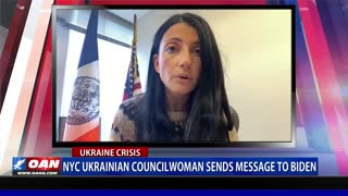 NYC Ukrainian councilwoman sends message to Biden