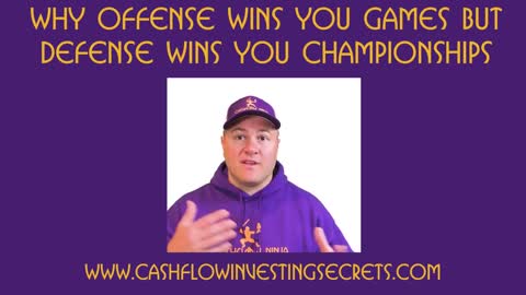 Why Offense Wins You Games But Defense Wins You Championships