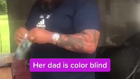 Man sees colour for first time!