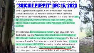 Remarque88 Jan 18, 2024 - JAVIER MILEI - ARGENTINA'S SLIMY WEF KLEPTOCRAT