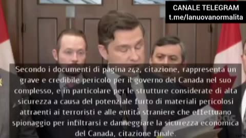 Pierre Poilievre against Trudeau Canada's most sensitive laboratory was "collaborating with CCP.