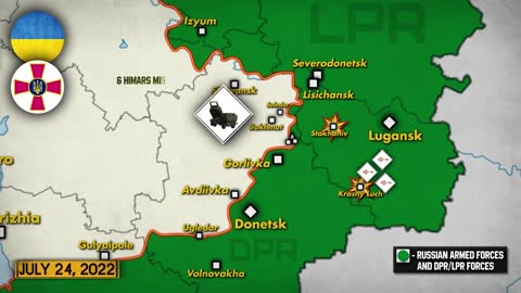 Losing Battle For The Vuhlehirska Power Plant, Ukraine Counterattacks In Kherson Region 22 07 2022