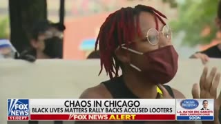 BLM Supporter Justifies Looting Stores -- 'That Is Reparations'