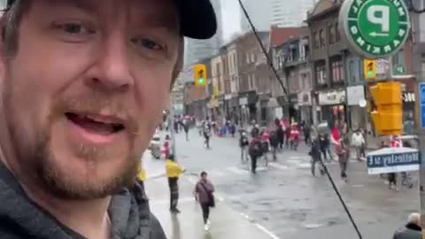 Live - Filming Toronto protests