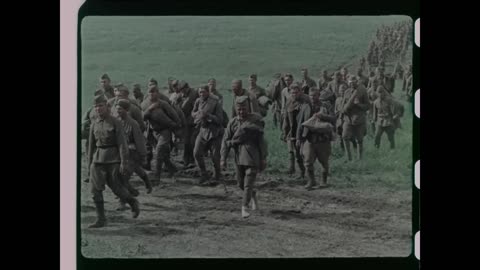 German Raw Color Footage from the Eastern Front in Ukraine Southern Russia- June to September 1942